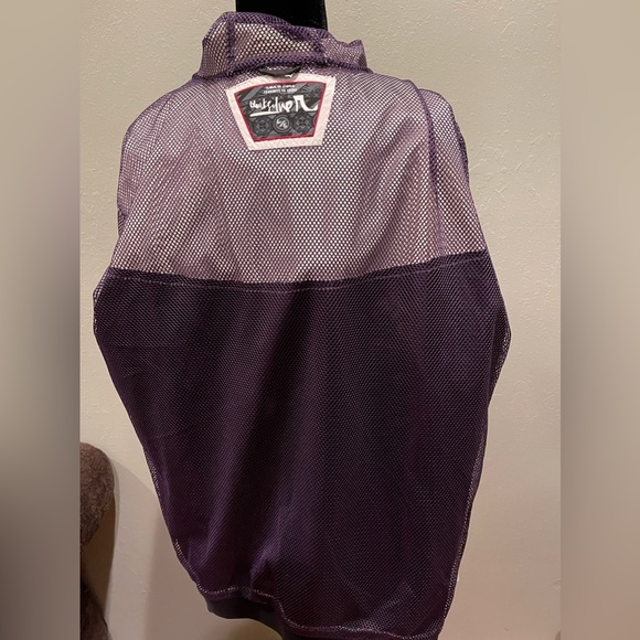Black and white Quicksilver rain jacket size large in great condition - Picture 4 of 6